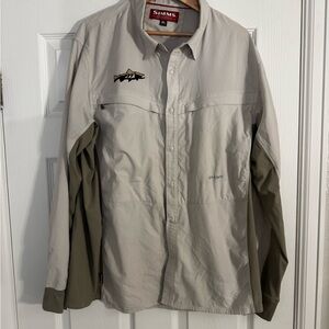Simms CU Boulder Fly fishing club shirt